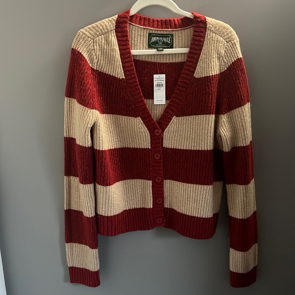 Stripped cardigan